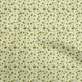 thumbnail image 1 of oneOone Cotton Poplin Lime Green Fabric Florals Diy Clothing Quilting Fabric Print Fabric By Yard 42 Inch Wide, 1 of 4