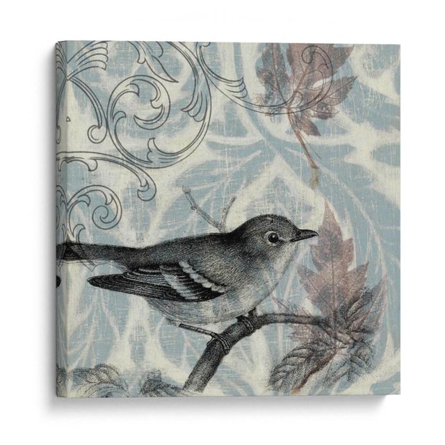 Cuadro decorativo - Songbird De Otoño I, Jennifer Goldberger 40x40 Canvas Lab abstracción, arte abstracto, abstracto