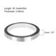 thumbnail image 2 of Cinta metalizada tono plateado Uxcell de 1/2 pulgada x 55 yardas, paquete de 2, 2 of 6