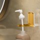 thumbnail image 3 of Shower Gel Rack, Wall Mounted, Non Perforated, Bathroom Shelf, Sticker, Metal Frame, 2-Tier Design, for Dorm, shower gel holder, bathroom storage, bathroom organization, hanging rack, sleek, 3 of 8