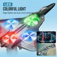 thumbnail image 7 of Wizlet Remote Control Airplanes, RC Planes with Light, RC Airplane Fighter Jet , 360° Flip, Stunt Roll, Drones, Airplane Toy Gifts (Red-Battery*3), 7 of 7