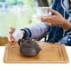 thumbnail image 5 of BANDEJA DE TÉ DE BAMBÚ, Platón de Taza, Platón para Servir Comida, Accesorio de Kung Fu para La Hora del Té, 5 of 7