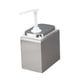 thumbnail image 4 of Dispensador de salsa, botella con bomba para salsa, dispensador de bomba de condimentos de acero inoxidable para 25 l con caja exterior, 4 of 9