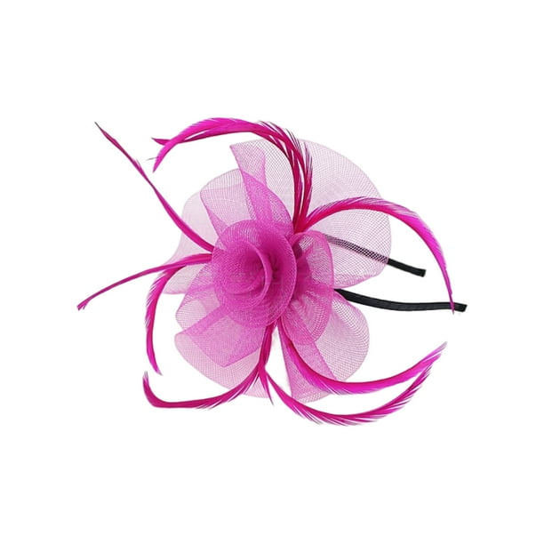 Tocado de malla Minnieouse para mujer accesorios de fotografía maquillaje ajustable Rosa roja