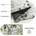 thumbnail image 6 of Sage Green Eucalyptus Leaves Round Area Rug 5 FT,Non Slip Bedroom Rugs,Summer Botanical Weeping Wooden Washable Soft Circular Carpet Non-Shedding Floor Mat for Kitchen Dining Room Foyer Balcony Dorm, 6 of 8