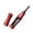 Red, variant on Zeiwohndc Immediate Warm Whip Curling Tool Gentle On Lashes Transportable ABS Substance Tap Action