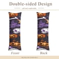 thumbnail image 4 of Halloween Fall Ghost Pumpkins (6) Body Pillow Cover Long Pillow Case Protector Decorative Bedding Soft Large Pillow Cases Covers for Bedroom,Couch,Sofa,20x54inch, 4 of 5