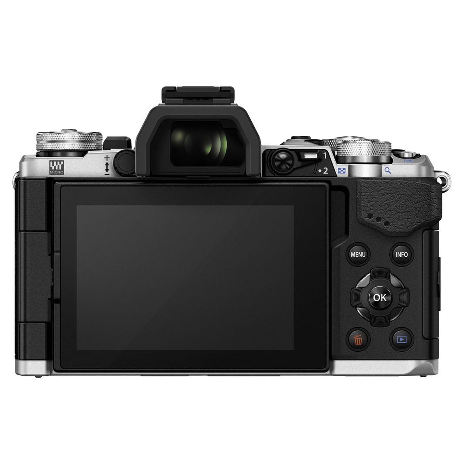 Olympus OM-D E-M5 Mark II Mirrorless Camera (Body Only), Silver - image 2 of 4