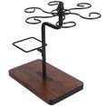 thumbnail image 4 of Wine Glass Holder, Rust Resistance Stable Structure Glass Drying Rack, Easy To Clean Wine Glass , For Homes Bars Black, 4 of 8