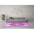 thumbnail image 3 of Ahgly Company Indoor Rectangle Persian Purple Traditional Area Rugs, 8' x 10', 3 of 4