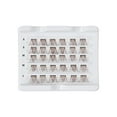 thumbnail image 4 of KISS Falscara Brown Multipack, Lash Extension Kit, Chestnut, 10mm-12mm-14mm, 30 Lash Clusters, 4 of 9