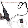 thumbnail image 4 of Tubo De Micrófono De Audio De Bobina Acústica De Repuesto De 10 Piezas Para Auricular Walkie Talkie Sunnimix Tubo acústico de radio, 4 of 8