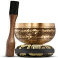 thumbnail image 4 of Tibetan Singing Bowl Set â€“ Authentic Hand-Tuned Sound Bowl for Meditation â€“ Complete Meditation Bowl Kit with Cushion, Mallet & Guide â€“ Perfect Tibetan Bell for Yoga, Relaxation, & Sound Healing, 4 of 4