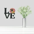 thumbnail image 2 of Carolines Treasures BB9774WALV Brussels Griffon Love Metal Wall Artwork LOVE Red 12X12 multicolor, 2 of 2