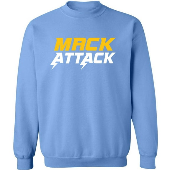 Chargers Khalil Mack Attack Crew Neck Sweatshirt