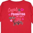 thumbnail image 4 of Inktastic Cupid is Promoting Me to Big Sister Girls Long Sleeve Toddler T-Shirt, 4 of 5