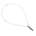 thumbnail image 3 of Crémation Bijoux, Résistant à l'Oxydation Cendres Collier Compact Simple pour Animal de Compagnie, 3 of 8