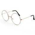 thumbnail image 1 of Vintage Women Men  Circle Metal Spectacles Optical Glasses Eyeglasses Frame, 1 of 11