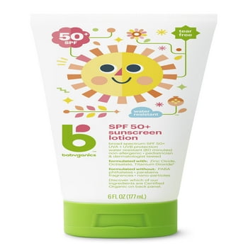BabyGanics Mineral-Based Sunscreen Lotion, SPF 50, 6 fl oz