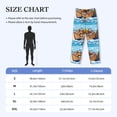 thumbnail image 4 of Honiee Animals on Noah's Ark Floating for men - a sleek fusion of Straight Pajama Pants, versatile Lounge Pants, and cozy Sleepwear, all rolled into one-XX-Large, 4 of 6