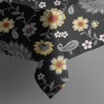 thumbnail image 5 of Pioneer Flower Floral Print Pattern Square Tablecloth, Waterproof Wipeable Spillproof Washable Table Cover for Home Kitchen Party Decor, 42"x42", 5 of 6