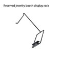thumbnail image 3 of fastboy Display Stand Vertical Transparent Metal Jewelry Rack No Installation Hollow Holder  Accessory Cosmetics Store Gifts, 3 of 6