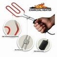 thumbnail image 2 of Electric CharcoalStarter - Fire Lighter, Stainless Steel 304 Heat Element Coils with 25 Inch Power Cord US Plug, 2 of 6