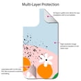 thumbnail image 4 of DistinctInk Custom SKIN / DECAL compatible with OtterBox Defender for iPhone 11 (6.1" Screen) - Summer Vibes Bold Flower Pink White Orange, 4 of 5