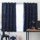 thumbnail image 1 of Full Blackout Shading Stars Dormitorio Balcón Cortinas Gancho Grommet Purdah Likrtyny Libre de BPA, 1 of 6