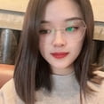 thumbnail image 3 of Sparkling Rimless Reading Glasses for Women, Stylish Lightweight Metal Frame Eyeglasses for Daily Use, 3 of 5