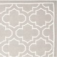 thumbnail image 3 of Safavieh Dhurries Grey Contemporary Rug - 6' x 9', 3 of 4