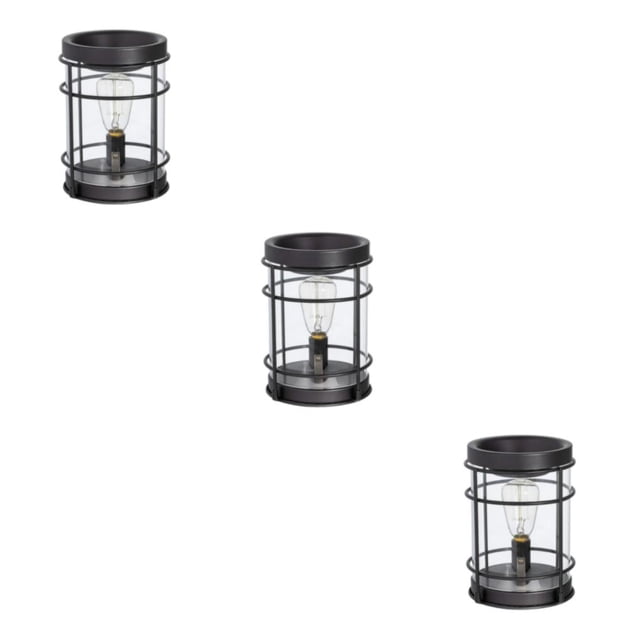Wosthever Calentador de cera eléctrico Bombilla Edison de metal para regalos de cumpleaños Boda SPA Type1 NO1