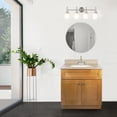 thumbnail image 3 of Design House Brookings Ready to Assemble Vanity in Modern Birth with Golden Granite Golden Top, 31-Inch, 3 of 25