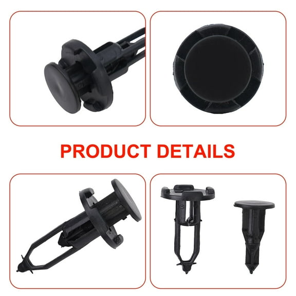 Bumper Clips Retainer 30Pcs Rivets Plastic Fastener For Toyota Type Pin Quality Fangkenuo