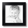 thumbnail image 2 of ArtToFrames 8x8 Inch Black Picture Frame, This Black Wood Poster Frame is Great for Your Art or Photos, Comes with Regular Glass (4088), 2 of 8