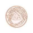 thumbnail image 1 of Cabeza de sello de sellado de cera de ballena Vintage para tarjeta de sobre de Scrapbooking (JY08) Sywqhk Arte deco, 1 of 7
