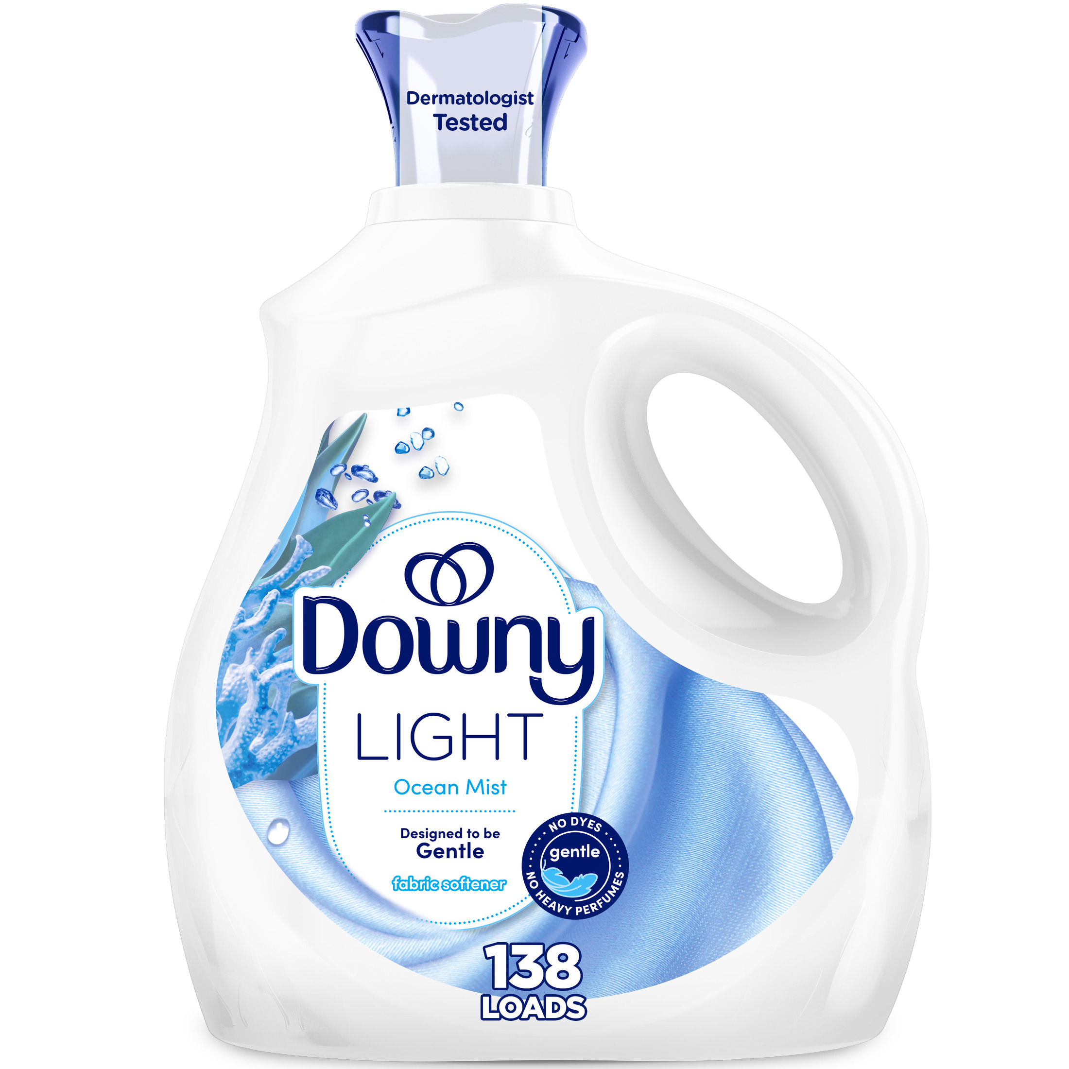 Downy Gentle Soft + Fresh Fabric Softener, Ocean Mist, 93 fl oz