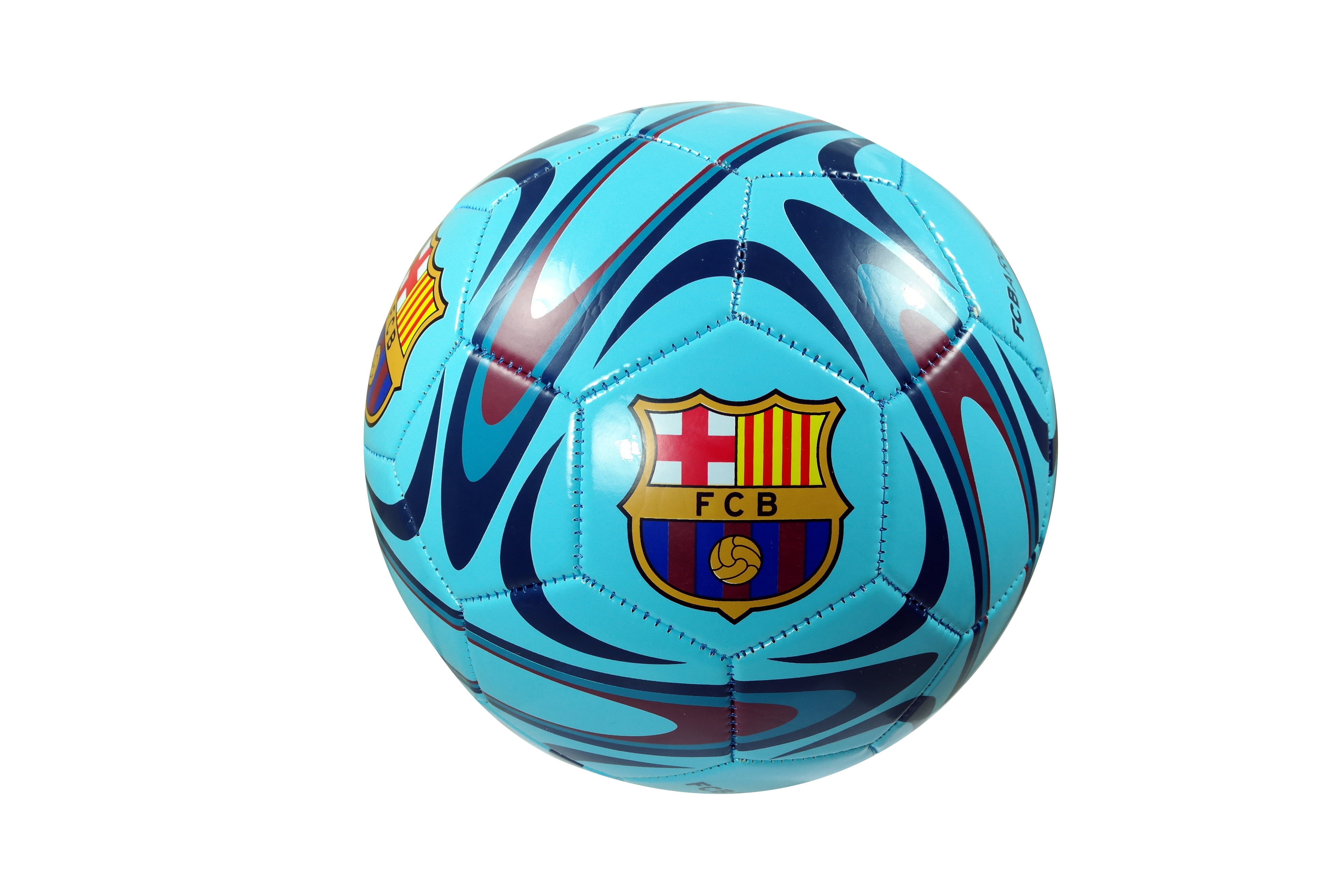 Barcelona FC Football Club 4 Inch Mini Soft Ball Official Licensed Team Football 