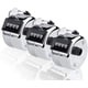 thumbnail image 1 of CNYMANY 3 Stück Handzähler, 4-stellige Lap-Tracker manuelle Clicker Metall mechanische Zählung bis 9999 para Sport Coach Casino - Plata Ormromra LKX-1296, 1 of 8