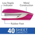 thumbnail image 2 of Engrapadora Swingline NeXXt Series Wow de Escritorio Rosa para 40 Hojas, 2 of 7