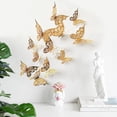 thumbnail image 2 of 3D Butterfly Wall Decor,Butterflies Decorations Sticker,12Pcs 3 Sizes Hollow Mariposas for Party Cake Bedroom Living Room Floor,Simply DIY Murals Decorativas Para Pared, 2 of 3