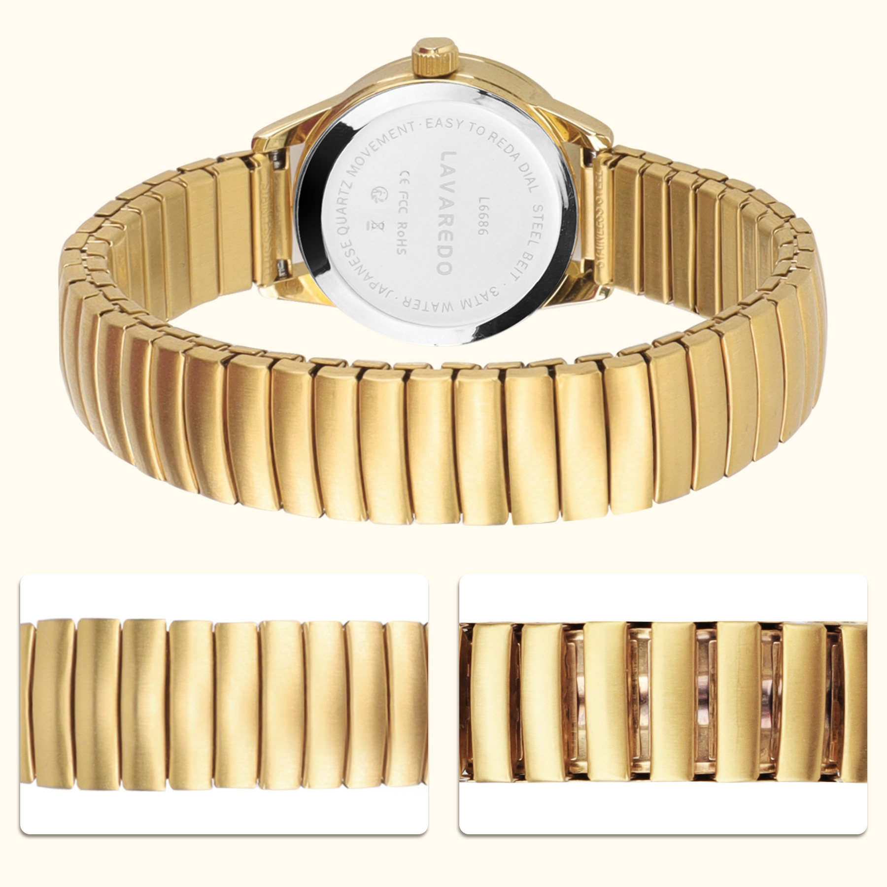 VTAIGE Women's Analog Watch with Expansion Band Small photo 5