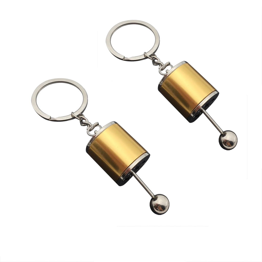 car gear keychain