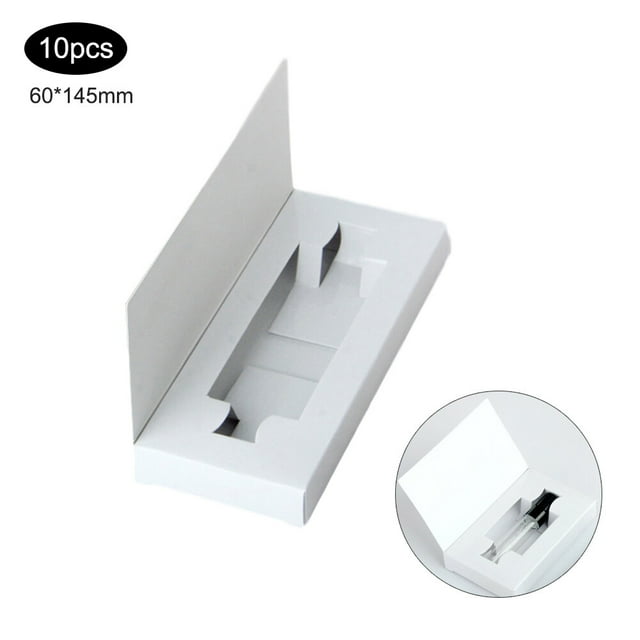 10pcs 10ML/white Box Size: 6x14.5x1.6cm Perfume Bottle Packaging Box Gift Box