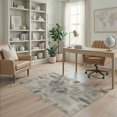 thumbnail image 2 of ODIKA Neutral Freeform Para Scattered Transitional Decorative Dining Non-Slip Chair-Friendly for Home Office, Gaming Room, Under Desk, 2 of 7