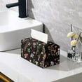 thumbnail image 5 of ZUXONGSY Mushroom Tissue Box Covers PU Leather Rectangular Tissue Box Holder with Buckle Texture Leather Tissue Box Cover Waterproof Tissue Cover Gifts to Friends Family, 5 of 7
