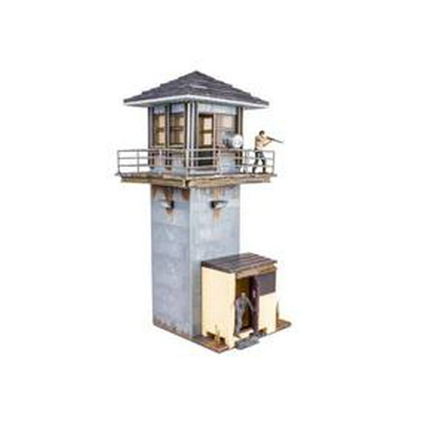 the walking dead prison tower building set