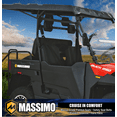 thumbnail image 5 of Massimo Buck 250X Side by Side 2WD 177cc EFI 12hp, Gas Golf Cart UTV - Red, 5 of 17