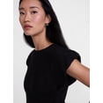 thumbnail image 5 of Scenario Women's and Women's Plus Tee with Short Bubble Cap Sleeves, Sizes XS-4X, 5 of 6