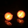 thumbnail image 5 of 100% Brand New Motorcycle Amber Round Turn Signal Direction Indicator Light Lamp, 5 of 5